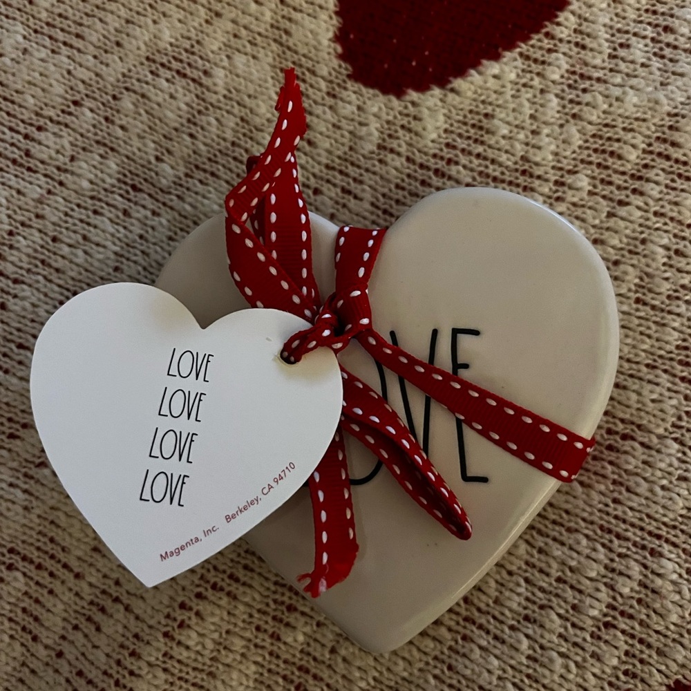 RAE DUNN “LOVE” COASTERS